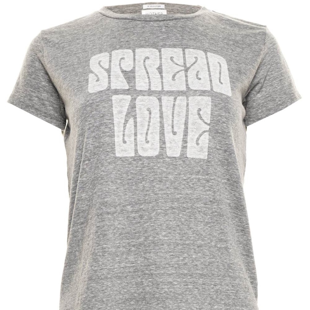 Mother Denim The Boxy Goodie Goodie Spread Love Tee